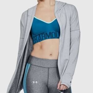NWT Under Armour Gray Open Cardigan M